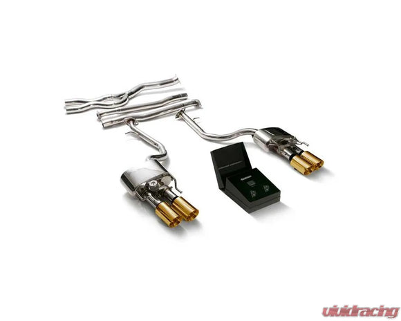 ARMYTRIX Valvetronic Exhaust System Lexus IS200T | IS300 2.0T I4 2015+ - Gold