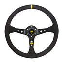 OMP Corsica Dished Steering Wheel Suede 3 Blue Anod-1