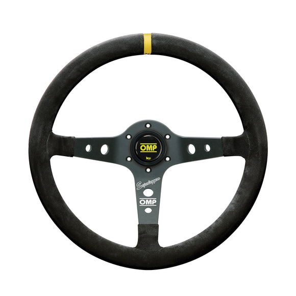 OMP Corsica SuperleggeroSuede Leather 350mm Diameter Steering Wheel Black