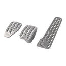 OMP Sand-Blasted Aluminum Pedals (Set of 3)-1