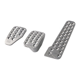 OMP Sand-Blasted Aluminum Pedals (Set of 3)