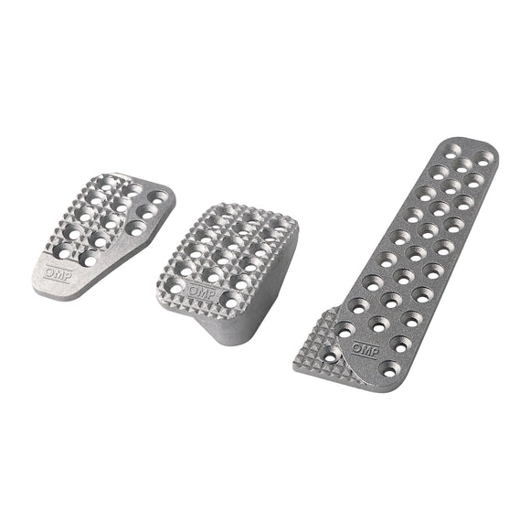 OMP Sand-Blasted Aluminum Pedals (Set of 3)