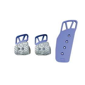 OMP Anodized Aluminum Pedals - Blue (Set of 3)