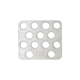 OMP Co-Drivers Foot Rest (Sandblasted Aluminum)