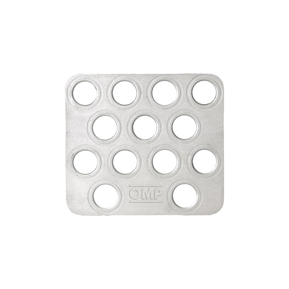 OMP Co-Drivers Foot Rest (Sandblasted Aluminum)