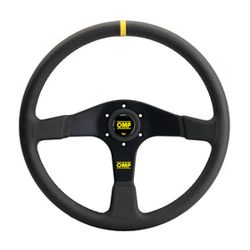 OMP Velocita 380 Flat 380mm - Small Suede (Black)