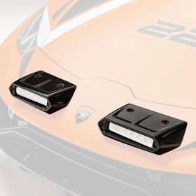 Huracan Sterrato VRS Aero Fog Light Covers Carbon Fiber PP 2x2 Glossy - 0