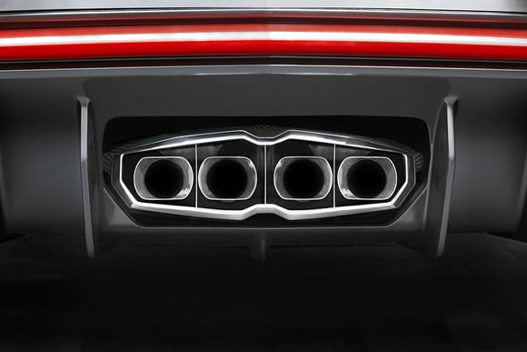 Lamborghini Aventador LP750SV & LP700 - Carbon/Stainless Exhaust Frame
