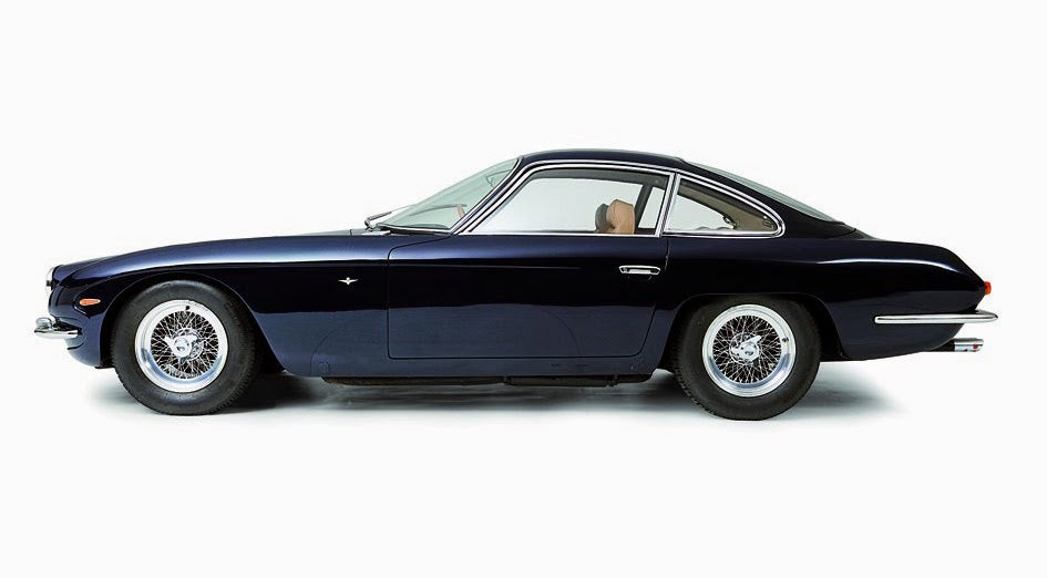 Lamborghini 350 GT, 400 GT Interim Stainless Steel Exhaust (1964-66)