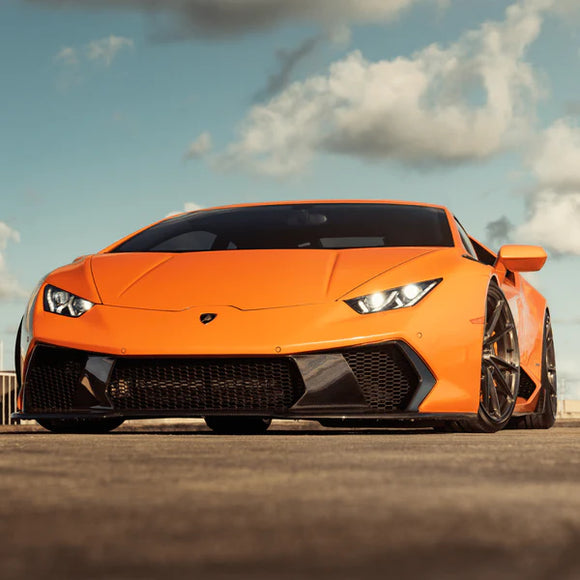 Lamborghini Huracan Novara Edizione Aero Front Bumper w/ Front Spoiler
