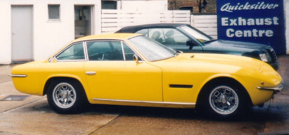 Lamborghini Islero, Islero S Stainless Steel Exhaust (1968-69)