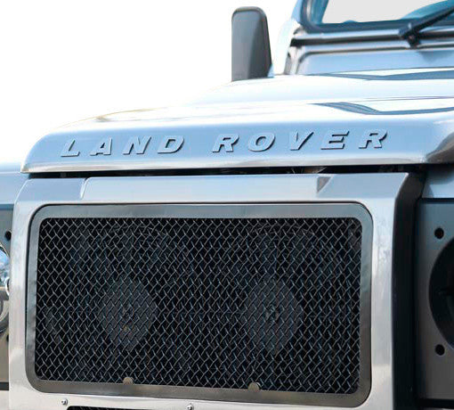 Zunsport LandRover Defender Upper Grille - Black finish