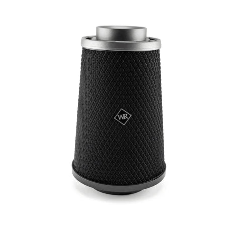 Weapon R Air Filter 4in Inlet / 10in Tall / 6.5in Wide - Gunmetal Cage / Black Foam