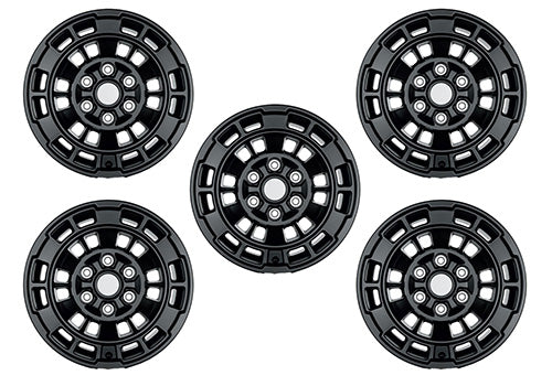 Ford Racing 21-24 Bronco 17in x 8.5in Matte Black Wheel Kit