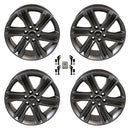 Ford Racing 2024+ Ford F-150 20in x 8.5in Dark Alloy Wheel Kit-1