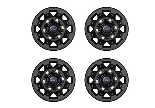 TRANSIT 16"X6.5" WHEEL KIT - MATTE BLACK