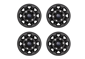 TRANSIT 16"X6.5" WHEEL KIT - MATTE BLACK