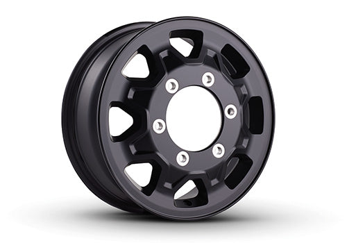 TRANSIT 16"X6.5" WHEEL KIT - MATTE BLACK
