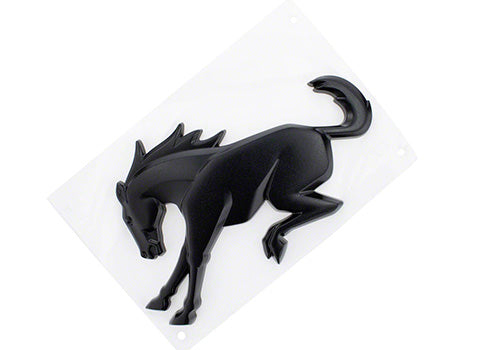 Ford Racing Bronco Rear Emblem - Matte Black