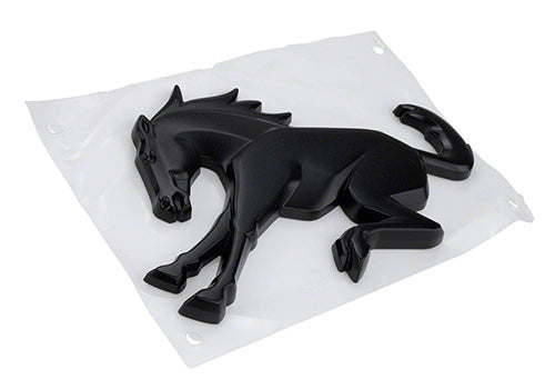 Ford Racing Bronco Rear Emblem - Matte Black