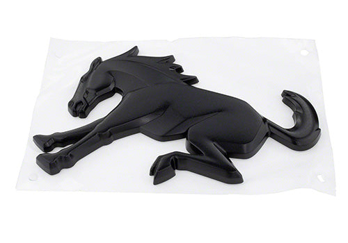 Ford Racing Bronco Rear Emblem - Matte Black