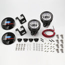 Ford Racing 2021+ Ford Bronco Mirror Mounted 4in Rigid LED Lights Kit-2