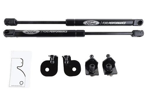 Ford Racing 15-23 Ford Mustang Hood Lift Kit w/Laser Engraving Ford Logo (Excl GT350/GT350R)
