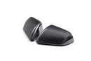Ford Racing 24-25 Mustang (w/o Turn Signals) Carbon Fiber Mirror Skull Caps - Gloss-1