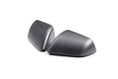 Ford Racing 24-25 Mustang (w/o Turn Signals) Carbon Fiber Mirror Skull Caps - Matte-1