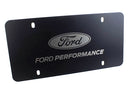 Ford Racing Black Stainless Steel Marque Plate-2