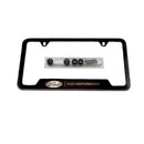 Ford Racing Stainless Steel Ford Performance License Plate Frame - Black-1