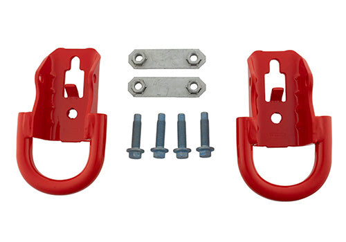 Ford Racing 15-22 F-150 Tow Hooks - Red (Pair)
