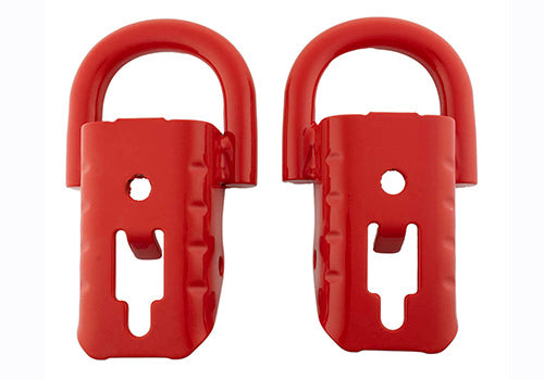 Ford Racing 15-22 F-150 Tow Hooks - Red (Pair)
