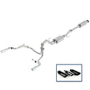 Ford Racing 15-18 F-150 5.0L Cat-Back Touring Exhaust System - Rear Exit Chrome Tips-1