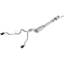Ford Racing 2017 F150 Raptor 3.5L Sport Cat-Back Exhaust System Dual Rear Exit w/ Black Tips-1
