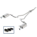 Ford Racing 2018 Mustang 2.3L Ecoboost Cat-Back Touring Exhaust System w/Chrome Tips-1