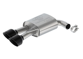 Ford Racing 2024 Mustang 5.0L Sport Non-Active Cat-Back Exhaust w/Valance - Black Tip - 0