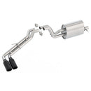 Ford Racing 2019 Ranger 2.3L Ecoboost Side Exit Cat-Back Exhaust System w/ Dual Black Chrome Tips-1