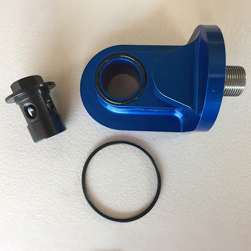 Ford Racing Push Rod V8 90 Degree Billet Oil Filter Adapter - 0