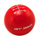 Ford Racing 15-19 Mustang GT350 Shift Knob 6-Speed - Red-1
