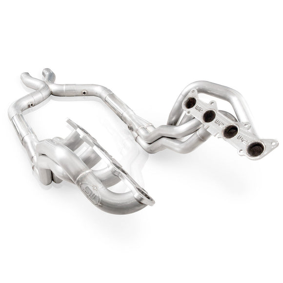 Stainless Works 2011-14 Mustang GT Headers 1-7/8in Primaries High-Flow Cats 3in X-Pipe