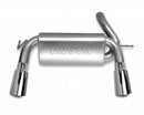 Gibson 12-17 Jeep Wrangler JK Rubicon 3.6L 2.5in Cat-Back Dual Split Exhaust - Aluminized-1