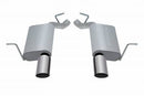 Gibson 11-18 Jeep Grand Cherokee Laredo 3.6L 2.25in Axle-Back Dual Exhaust - Aluminized-1
