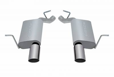 Gibson 11-18 Dodge Durango R/T 5.7L 2.25in Axle-Back Dual Exhaust - Aluminized