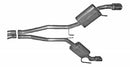 Gibson 2010 Chevrolet Camaro SS 6.2L 2.25in Cat-Back Dual Exhaust - Aluminized-1