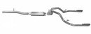 Gibson 15-18 Chevrolet Silverado 1500 LS 5.3L 3in/2.25in Cat-Back Dual Split Exhaust - Aluminized-1
