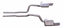 Gibson 05-10 Ford Mustang GT 4.6L 2.5in Cat-Back Dual Exhaust - Stainless-1