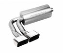 Gibson 88-93 Chevrolet C1500 Cheyenne 5.7L 2.5in Cat-Back Super Truck Exhaust - Stainless-1