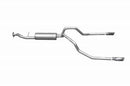 Gibson 99-05 Chevrolet Silverado 1500 Base 4.3L 2.5in Cat-Back Dual Split Exhaust - Stainless-1