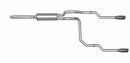 Gibson 87-92 Ford F-150 Custom 4.9L 2.5in Cat-Back Dual Split Exhaust - Stainless-1